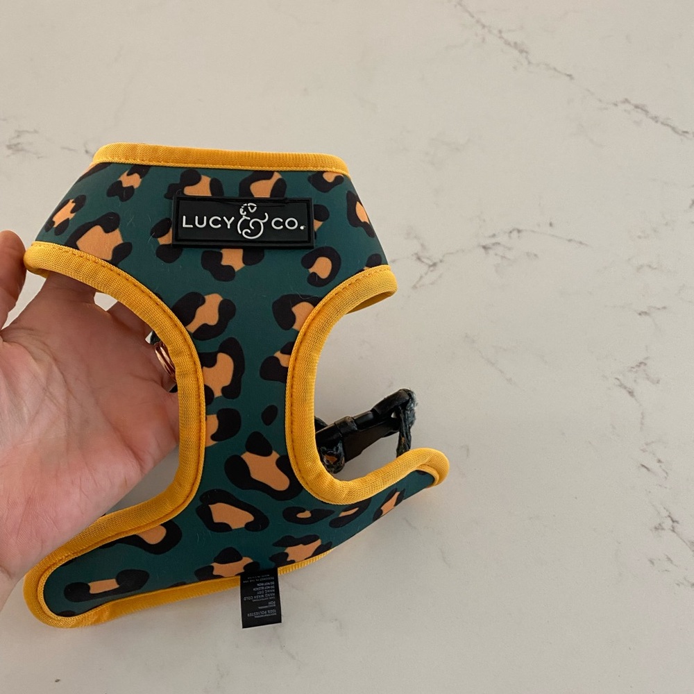 NWOT super cute XS reversible dog harness